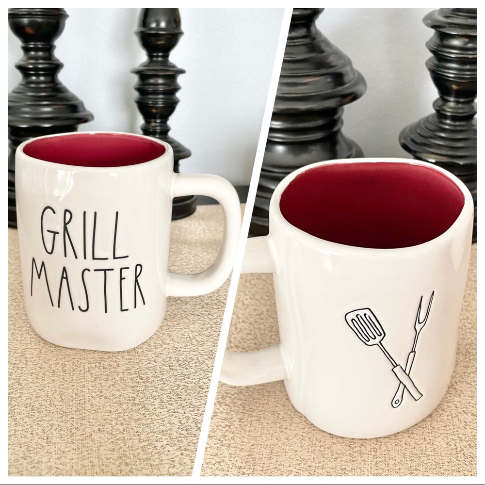 🆕Rae Dunn GRILL MASTER Ceramic Mug